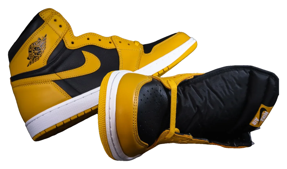 Jordan Air Jordan 1 Retro High OG 'Pollen' — צהוב / שחור
