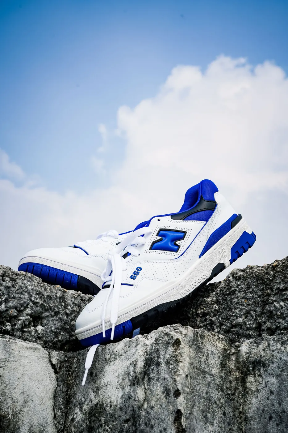 New Balance 550 GS, צילום אווירה